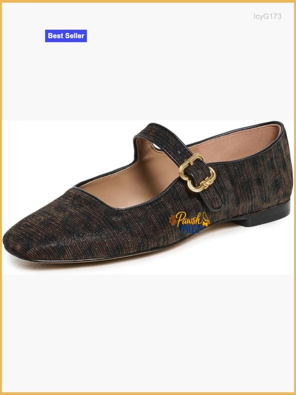 Michaela Mesh Ballet Flats - Buckle Strap Casual Flats